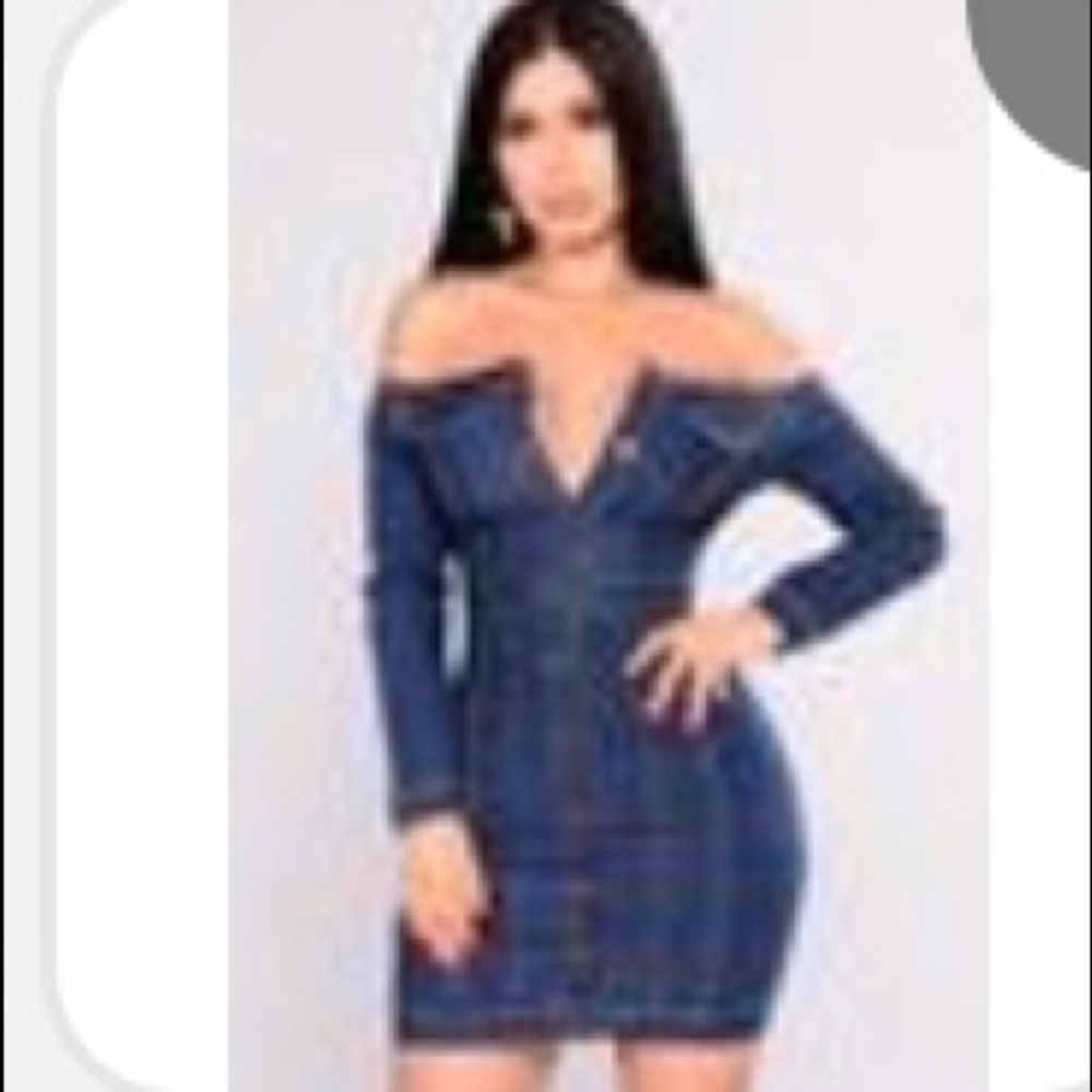 Start your engine denim dress